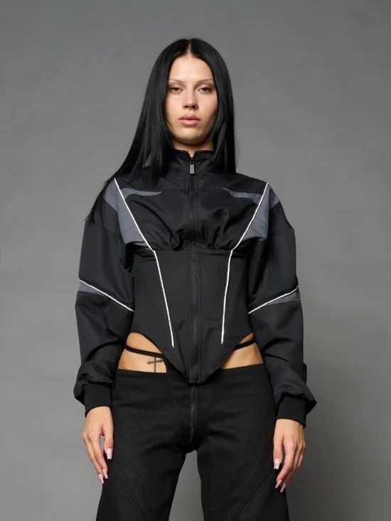 Namilia Tops - Namilia Women’s  Tracksuit Corsett Jacket Size Small   NEW W/ TAGS  RARE